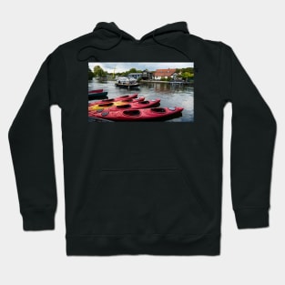 Boating on Henley on Thames Hoodie